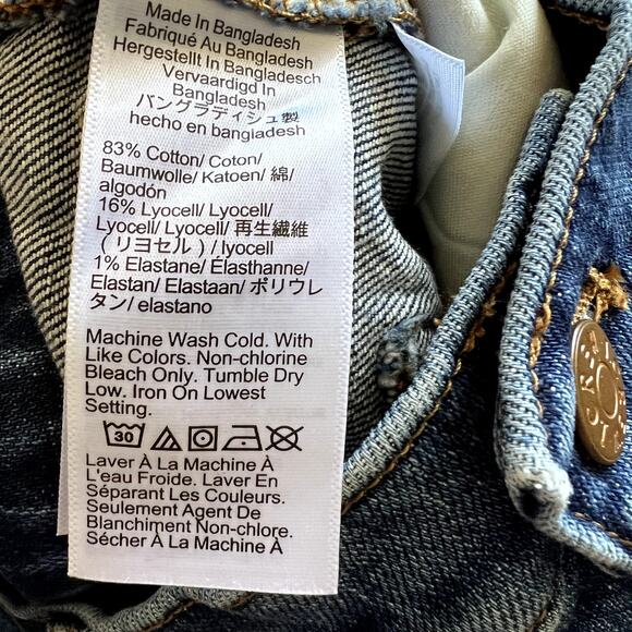 j crew slim boyfriend jeans size 29 blue DR - Picture 5 of 5